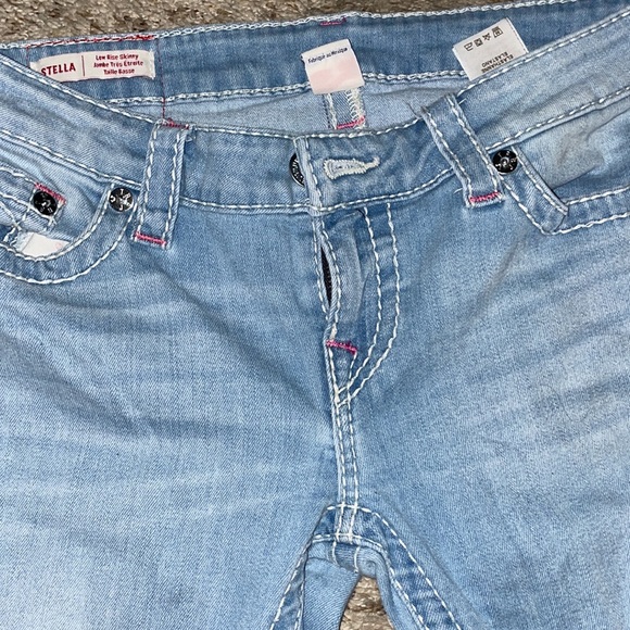 TRUE RELIGION STELLA LOW-RISE SKINNY JEANS SIZE 28 LIKE NEW ! - Picture 7 of 7